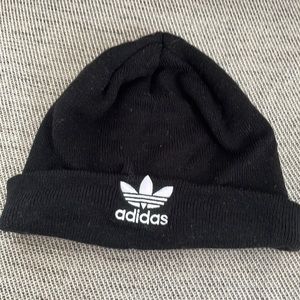 Black Adidas beanie